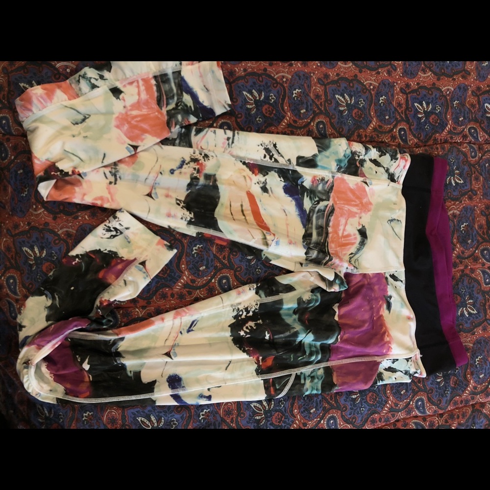 Colorful Lululemon leggings